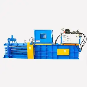 Automatic horizontal balers for waste paper/cardboard hydraulic baler machine/horizontal baling press machine