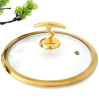 Poignée de couvercle de casserole en métal en alliage de zinc en gros avec poignées de couvercle de tasse à vis poignées de cuisine et bouton décoration de la maison
