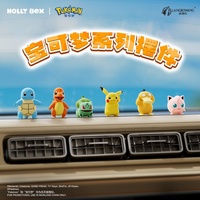 Figura Auténtica de Pikachu y Psyduck de Pokémon, Adorno Lindo para el Tablero del Auto, Decoración de Escritorio, 100% Original, Regalo Coleccionable, Venta al Por Mayor