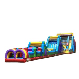 Emocionante carrera <span class=keywords><strong>de</strong></span> obstáculos inflable comercial para todas las edades Envío <span class=keywords><strong>gratis</strong></span> al puerto marítimo incluido - Product Image 6