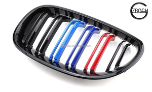 Accesorios de coche para <span class=keywords><strong>BMW</strong></span> <span class=keywords><strong>5</strong></span> series E60 2005 2006 2007 <span class=keywords><strong>2008</strong></span> 2009 kit de carrocería ABS rejilla de coche M color parrillas de listones dobles - Product Image 6
