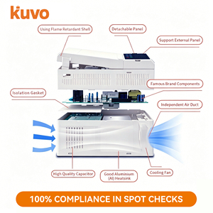 Kuvo KV90PV ปั๊มน้ำพลังงานแสงอาทิตย์สามเฟส380V ตัวแปลง90-110KW ตรวจสอบความถี่ระยะไกลสำหรับการควบคุมมอเตอร์ KV90PV รีโมท - Product Image 2