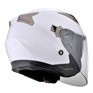 <span class=keywords><strong>Casco</strong></span> Moto Aperto <span class=keywords><strong>Bianco</strong></span> Omologato ECE con Visiera - Product Image 2