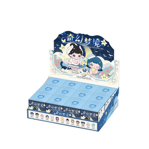 ของเล่นสุดฮิต <span class=keywords><strong>BAOBAO</strong></span> FANTASY DREAMLAND ชุดมินิฟิกเกอร์ ตุ๊กตาถั่วน่ารัก กล่องสุ่ม ของตกแต่งโต๊ะทำงาน และตัวเลือกของขวัญ - Product Image 1