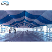 10x12 10x15 10x20 10x30 10x40 10x50m maria ma salon bâche pvc blanche avec plancher de cassette