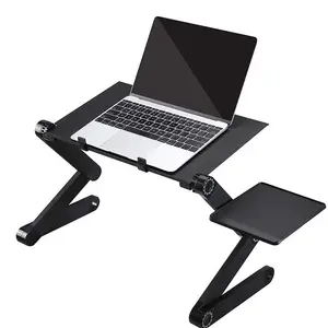 Leadingplus מכירה לוהטת שולחן מחשב נייד 360 תואר מתכוונן מתכת מעמד מחשב נייד