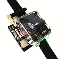 Deauther Watch Z Papan Pengembangan yang Ditingkatkan ESP8266 ATmega32u4 WiFi BadUSB untuk Pengujian Keamanan IoT