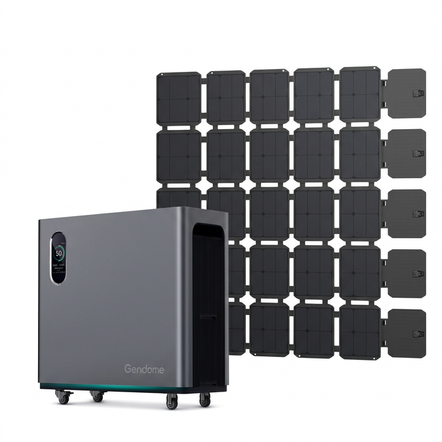 3000W 3072Wh Portable Power Station LiFePO4 Battery Solar Generator Pure Sine Wave for Home Power