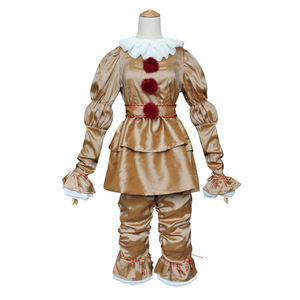 Multiple Styles Creepy Clown <span class=keywords><strong>Pennywise</strong></span> <span class=keywords><strong>Costume</strong></span> Adultes Enfants Mascarade Party Performance Dress up Effrayant Halloween Cosplay Outfit - Product Image 2