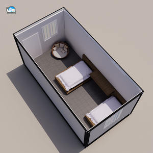 Maison préfabriquée personnalisable de haute qualité, conteneur de couchage pour hôtel, maisons de conteneurs portables de luxe - Product Image 6