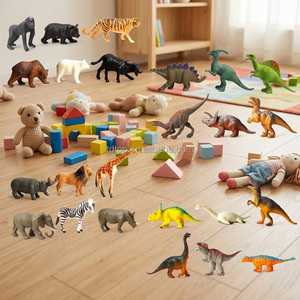 Ensemble de figurines d'animaux marins de style jurassique miniature, collection Montessori, PVC non toxique, 6 pièces, jouet d'anniversaire pour enfants, tout-petits - Product Image 2