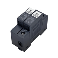 Dispositif de protection contre les surtensions TOMZN AC SPD 2P 275V 385V 420V 20kA~40kA sur rail DIN, dispositif de protection contre les surtensions DPS, mécanisme à déclenchement rapide, MOV enfichable, type blindé