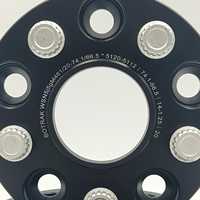 BOTRAK WSN 20mm 5x120 à 5x112 CB 74.1 à 66.5 adaptateur d'espacement de roue hubcentrique pour bmw X5 X6 X5M X6M E70 E71 F15 F16 F85 F86