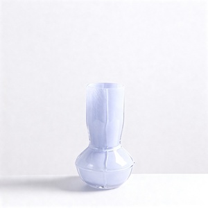 <span class=keywords><strong>Vase</strong></span> en verre géométrique fait main pour une décoration intérieure élégante, arrangements floraux modernes, centres <span class=keywords><strong>de</strong></span> table stylés - Product Image 5