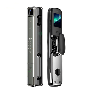 Bloqueo automático NFC 3D Reconocimiento facial Bloqueo inteligente Desbloqueo intravenoso <span class=keywords><strong>C</strong></span>ámara de ojo de gato Alarma antipalanca Timbre incorporado Contraseña ficticia - Product Image 1