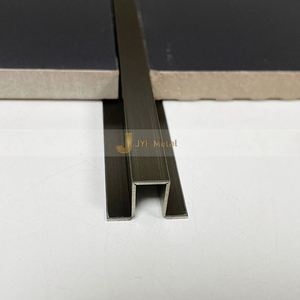 EX1021 Modern Stainless Steel <b>Tile</b> Trim-Durable & Waterproof for Interior Wall and <b>Ceiling</b> Edges - Product Image 4