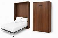 Lit Murphy avec armoire intégrée, lit mural pliable pour appartement, chambre à coucher, hôtel, cadre de lit Murphy, quincaillerie