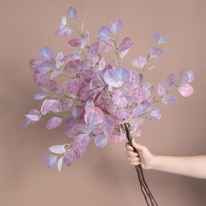 Moli Money Leaf Artificial Eucalyptus <b>Branch</b> 30cm-190cm High Simulation Indoor Wedding Decoration Plastic Plant - Product Image 1