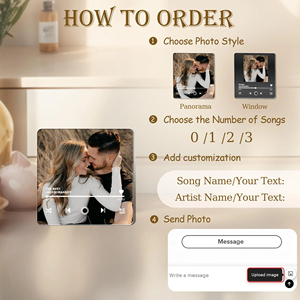 Aimants de réfrigérateur personnalisés avec photo - <span class=keywords><strong>Plaque</strong></span> de mariage écologique - Cadeaux photo personnalisés <span class=keywords><strong>pour</strong></span> petite amie, petit ami et couples - Product Image 5