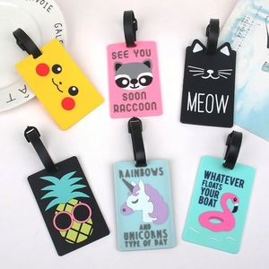 2025 Custom PVC Aircraft Boarding Luggage Tag Flap Signature Paper Information Indicating Advertising Logo Fashion Style - Product Image 3