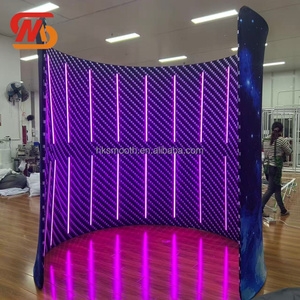 SMOOTH Factory Direct 360 Photo Booth <b>RGB</b> Light Metal Aluminum Alloy Remote <b>Control</b> for Wedding Backdrop - Product Image 3