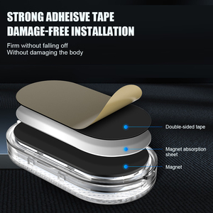 Magnetic <b>Wireless</b> Touch Light Car LED Interior Light USB Rechargeable Ceiling Reading Light for Door Foot Trunk Storage Box - Product Image 3