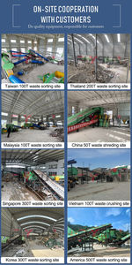 Máquina Clasificadora de Residuos Sólidos Municipales FLYSUN, Separador de Basura con Motor de Alta Eficiencia, Capacidad de 50-1000T - Product Image 4