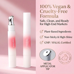 <span class=keywords><strong>Brillo</strong></span> <span class=keywords><strong>Labial</strong></span> Vegano con Purpurina, Hidratante, Transparente, Maquillaje <span class=keywords><strong>Labial</strong></span> de Larga Duración, Colección de Brillos Labiales con Tinte Duradero - Product Image 2