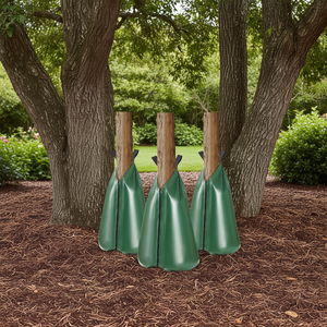 Sistema di irrigazione per alberi, 20 galloni, confezione da 3 sacchi per irrigazione a goccia, ricaricabili, per irrigazione profonda delle radici, per uso esterno in giardino. - Product Image 2