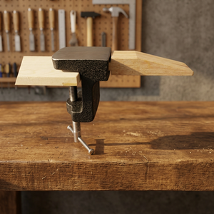 Étau de bijoutier avec enclume en acier combinée, outil de travail du métal pour le dégrossissage, le sciage et le façonnage du bois |   GS129 - Product Image 3