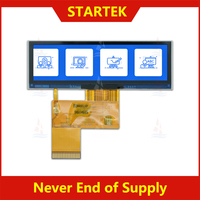 3,9 Zoll 480x128 ST7282A RGB-Schnittstelle Hochhelles 2000 Nit Bartype Display Strip IPS LCD-Modul