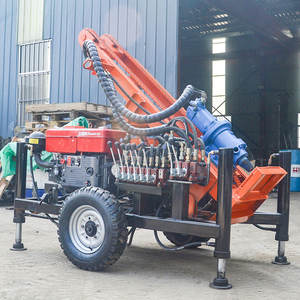 소형 휴대용 디젤 160미터 시추공 수맥 광산 시추 장비 판매 - Product Image 4