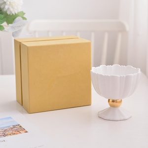 European Style High-quality Eco-Friendly Luxury Bone China Ice Cream <b>Cup</b> Suitable for Ice Cream Shops - Product Image 3