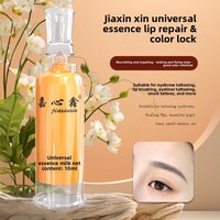 Sérum Réparateur PMU Platine Marque Privée avec Feuille d'Or Fixateur de Couleur OEM Soin Post-Tatouage Sourcils et Lèvres – Marge Élevée