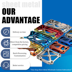 مقابض تحكم في مستوى الصوت للجيتار مصنوعة من الفولاذ المقاوم للصدأ والألومنيوم بتقنية التصنيع بالتحكم الرقمي بالحاسوب مع الحفر وتصنيع الصفائح المعدنية - Product Image 4