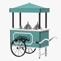 Chariot de crème glacée pour glace popsicle,, nouveau