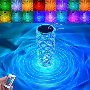 Wholesale 16 Colors Handicraft Multi-Functional <b>LED</b> Rose <b>Light</b> Touch Table Lamp <b>for</b> Bedroom Decor Christmas <b>Home</b> Party <b>Lights</b> - Product Image 1