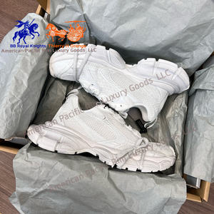 Chaussures de sport de luxe de haute qualité en polyuréthane maillé 3XL, baskets décontractées épaisses à lacets pour la marche et la course, en TPU souple - Product Image 4