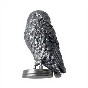 Modèle de dessin animé en vinyle de 10 cm de haut, créatures magiques, hibou Hedwig argenté, pour la collection des fans de <span class=keywords><strong>Harry</strong></span>, vente en gros - Product Image 6