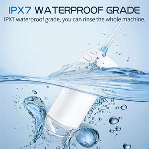 Oplaadbare draadloze reis-tandenflosser, mini draagbare elektrische IPX7 thuis-tandenwaterflosser, monddouche - Product Image 3