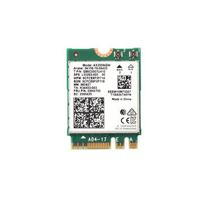 Kablosuz 2400Mbps 6 AX200 WiFi 802.11axac <span class=keywords><strong>2</strong></span>.4Ghz 5Ghz <span class=keywords><strong>M</strong></span>.<span class=keywords><strong>2</strong></span> 5.1 ağ kartı 9260 AX210 adaptörü dizüstü bilgisayar - Product Image 1