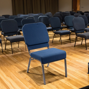 Silla de muebles de iglesia de tela metálica moderna económica <span class=keywords><strong>para</strong></span> iglesias <span class=keywords><strong>para</strong></span> hoteles, teatros, escuelas, comedores, salas de estar, uso al aire libre - Product Image 5