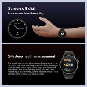 <span class=keywords><strong>Reloj</strong></span> Inteligente Deportivo <span class=keywords><strong>GTR3</strong></span> con Pantalla AMOLED Redonda, Resistente al Agua 3ATM, Monitor de Ritmo Cardíaco, Venta al Por Mayor Internacional - Product Image 2