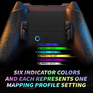 Accessoires de manette personnalisés EXtremeRate, kit de remappage Victor X noir texturé, bouton arrière de remappage pour manette Xbox Series X S - Product Image 5