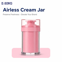 Pot de crème sans air 30 ml, anti-fuite, protection UV, anti-contamination, fond de teint, logo personnalisé