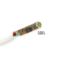 Usine OEM OV9734 720P 3.5mm 6LED 1MP Full Hd CMOS UVC pilote gratuit Module de caméra endoscope médical industriel USB2.0