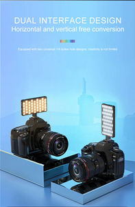 Service OEM ODM, lumière <span class=keywords><strong>selfie</strong></span> compacte à <span class=keywords><strong>profil</strong></span> bas avec batterie 3500 mAh pour YouTube Vlog, lumière <span class=keywords><strong>selfie</strong></span> RGB - Product Image 3