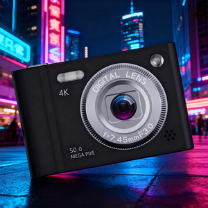 Mini caméra numérique DSLR jouet haute définition 48 <span class=keywords><strong>millions</strong></span> de pixels pour enfants avec capteur d'imagerie CMOS professionnel 4K - Product Image 5