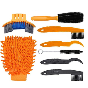 Kit de Limpieza de Cadenas de Bicicleta de Precisión, Paquete de 8 Unidades, Equipo de Limpieza para Ciclismo - Product Image 1