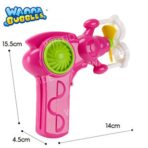 WANNA BUBBLES Venta al por mayor 2 agujeros <span class=keywords><strong>pistola</strong></span> de burbujas jabón máquina de burbujas <span class=keywords><strong>pistola</strong></span> al aire libre verano Shooter juguete para chico - Product Image 3